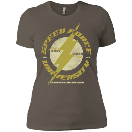 T-Shirts Warm Grey / X-Small Speed Force University Women's Premium T-Shirt