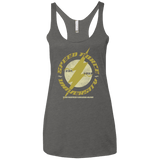 T-Shirts Premium Heather / X-Small Speed Force University Women's Triblend Racerback Tank