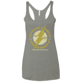 T-Shirts Venetian Grey / X-Small Speed Force University Women's Triblend Racerback Tank