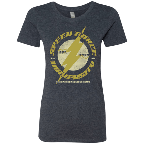 T-Shirts Vintage Navy / Small Speed Force University Women's Triblend T-Shirt