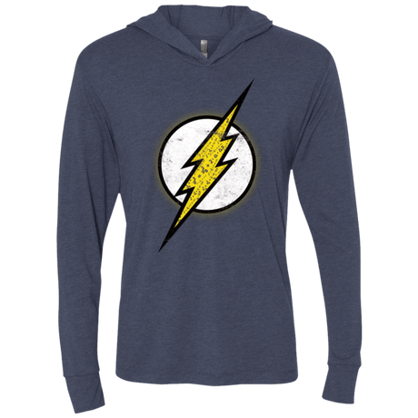 T-Shirts Vintage Navy / X-Small Speed Formula Triblend Long Sleeve Hoodie Tee