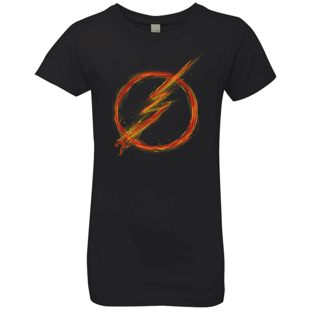 T-Shirts Black / YXS Speed Lightning Girls Premium T-Shirt
