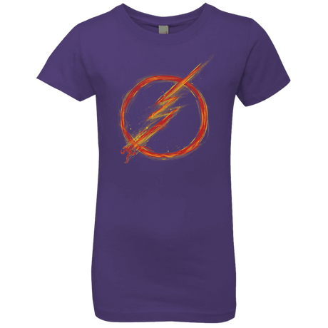 T-Shirts Purple Rush / YXS Speed Lightning Girls Premium T-Shirt