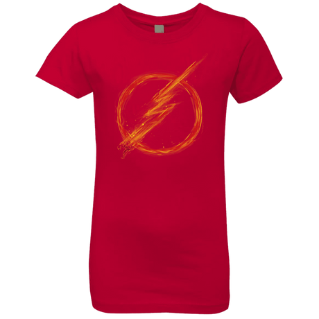 T-Shirts Red / YXS Speed Lightning Girls Premium T-Shirt