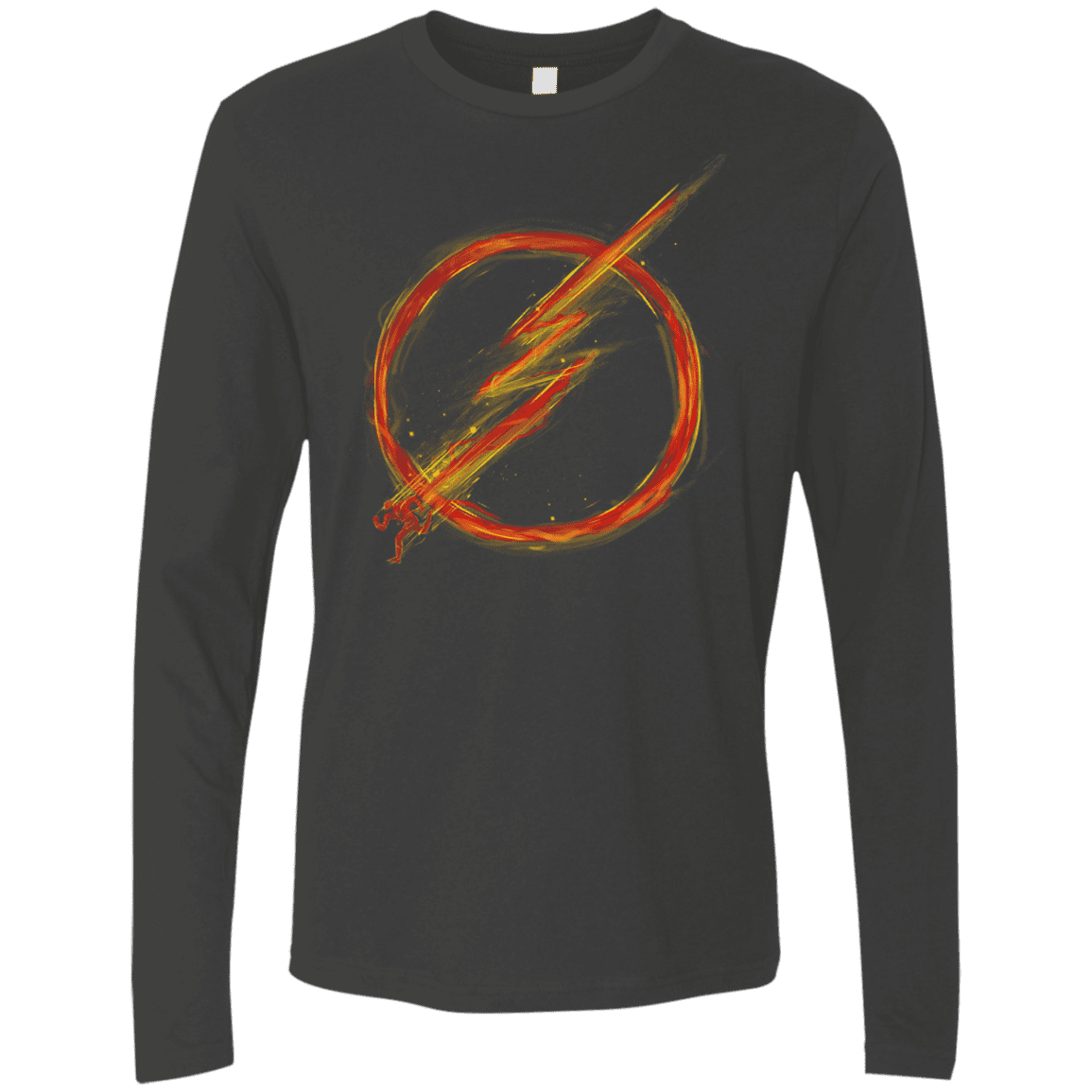 T-Shirts Heavy Metal / S Speed Lightning Men's Premium Long Sleeve