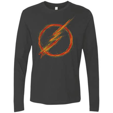 T-Shirts Heavy Metal / S Speed Lightning Men's Premium Long Sleeve