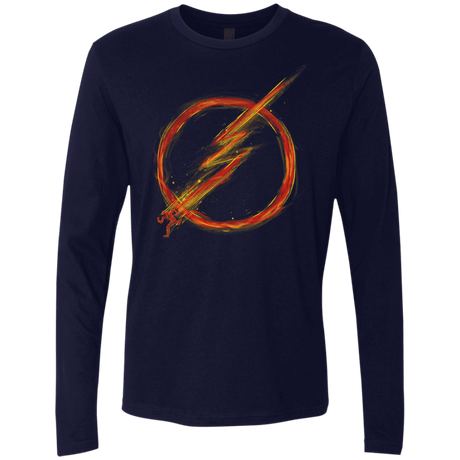 T-Shirts Midnight Navy / S Speed Lightning Men's Premium Long Sleeve