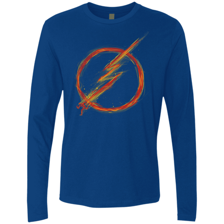 T-Shirts Royal / S Speed Lightning Men's Premium Long Sleeve
