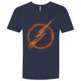 T-Shirts Midnight Navy / X-Small Speed Lightning Men's Premium V-Neck