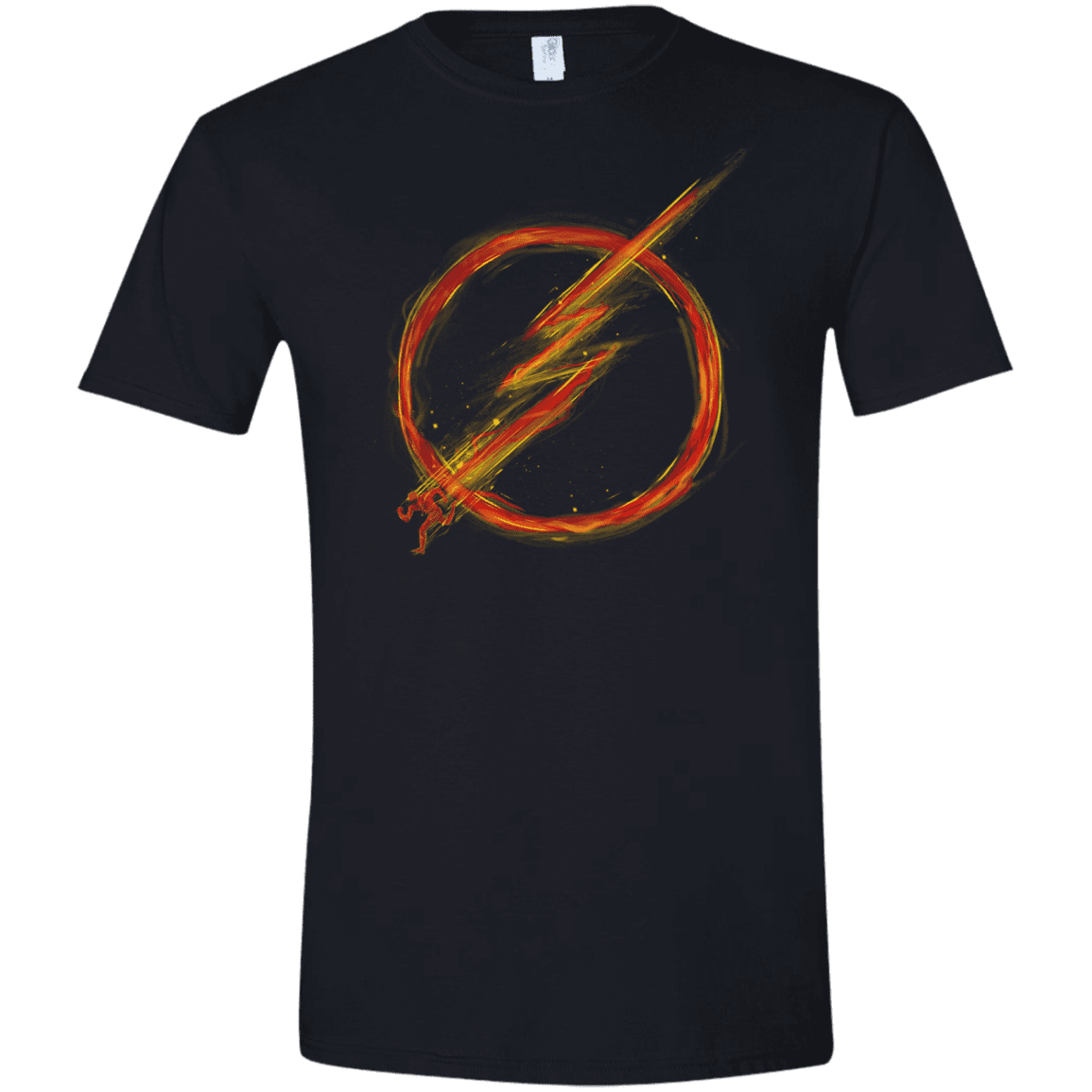 T-Shirts Black / X-Small Speed Lightning Men's Semi-Fitted Softstyle
