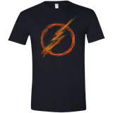 T-Shirts Black / X-Small Speed Lightning Men's Semi-Fitted Softstyle