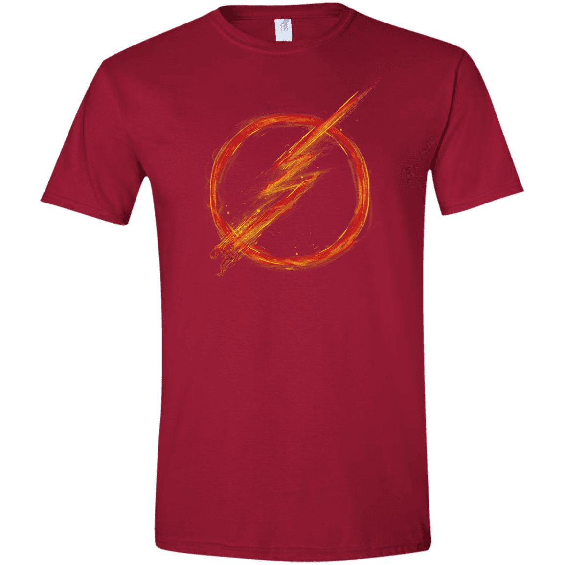 T-Shirts Cardinal Red / S Speed Lightning Men's Semi-Fitted Softstyle