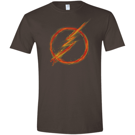 T-Shirts Dark Chocolate / S Speed Lightning Men's Semi-Fitted Softstyle