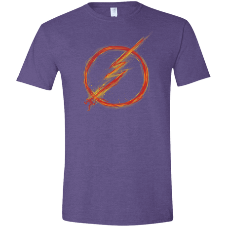 T-Shirts Heather Purple / S Speed Lightning Men's Semi-Fitted Softstyle