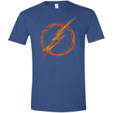 T-Shirts Heather Royal / X-Small Speed Lightning Men's Semi-Fitted Softstyle
