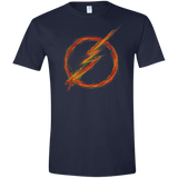 T-Shirts Navy / X-Small Speed Lightning Men's Semi-Fitted Softstyle