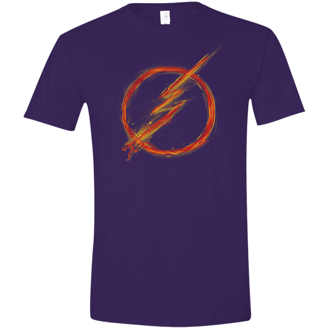 T-Shirts Purple / S Speed Lightning Men's Semi-Fitted Softstyle