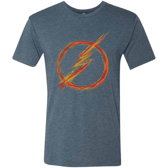 T-Shirts Indigo / S Speed Lightning Men's Triblend T-Shirt