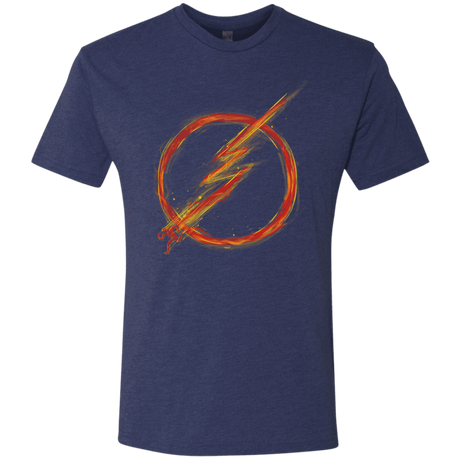 T-Shirts Vintage Navy / S Speed Lightning Men's Triblend T-Shirt