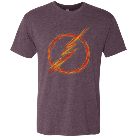T-Shirts Vintage Purple / S Speed Lightning Men's Triblend T-Shirt