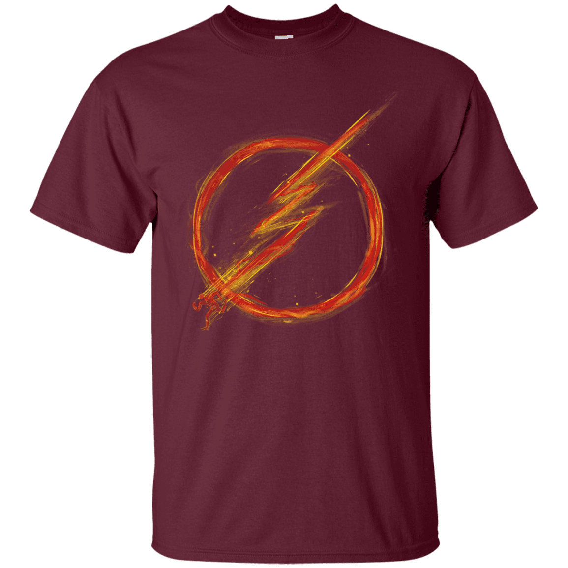 T-Shirts Maroon / S Speed Lightning T-Shirt