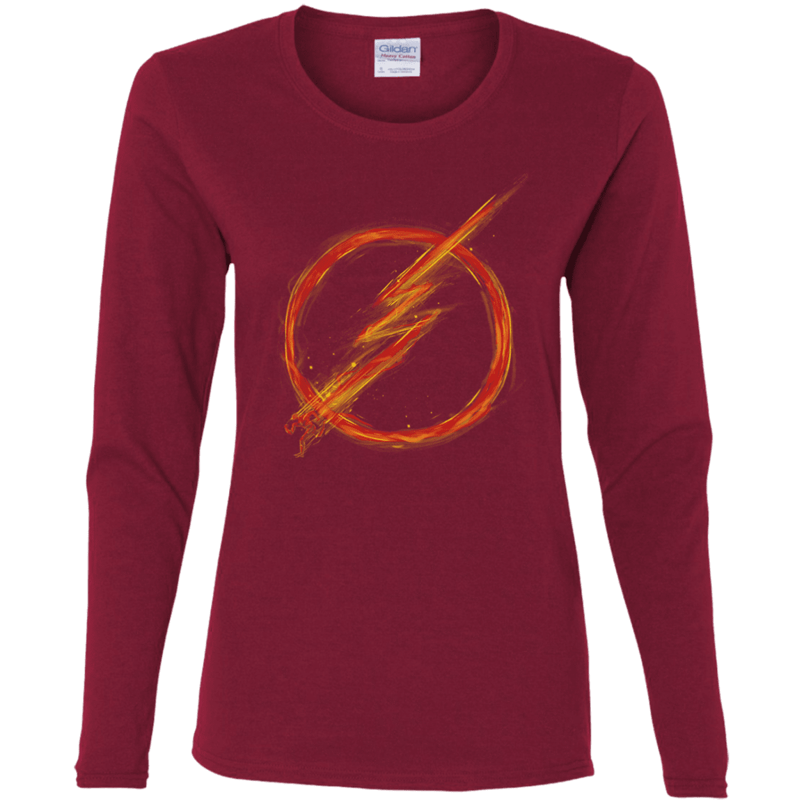 T-Shirts Cardinal / S Speed Lightning Women's Long Sleeve T-Shirt