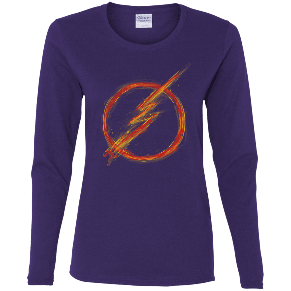 T-Shirts Purple / S Speed Lightning Women's Long Sleeve T-Shirt