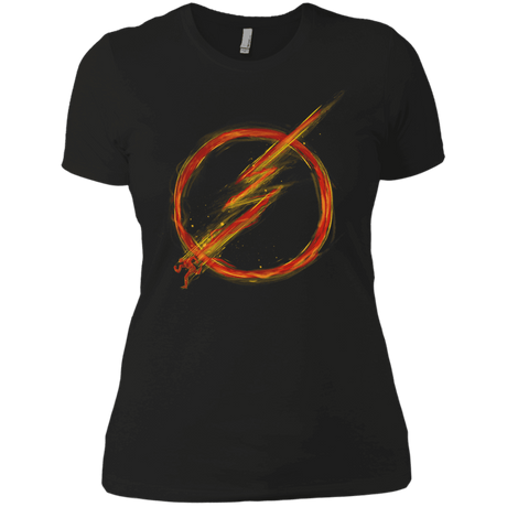 T-Shirts Black / X-Small Speed Lightning Women's Premium T-Shirt