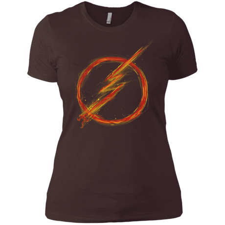 T-Shirts Dark Chocolate / X-Small Speed Lightning Women's Premium T-Shirt