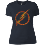 T-Shirts Indigo / X-Small Speed Lightning Women's Premium T-Shirt