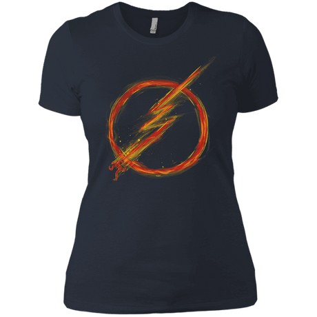 T-Shirts Indigo / X-Small Speed Lightning Women's Premium T-Shirt