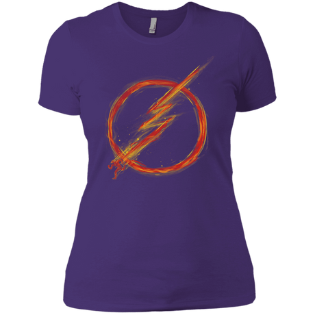 T-Shirts Purple Rush/ / X-Small Speed Lightning Women's Premium T-Shirt