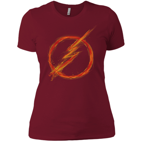 T-Shirts Scarlet / X-Small Speed Lightning Women's Premium T-Shirt