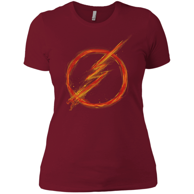 T-Shirts Scarlet / X-Small Speed Lightning Women's Premium T-Shirt
