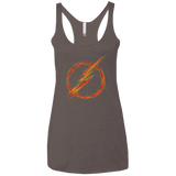 T-Shirts Macchiato / X-Small Speed Lightning Women's Triblend Racerback Tank