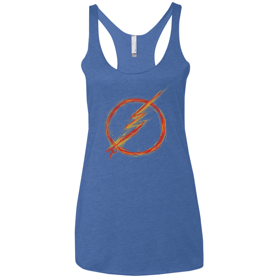 T-Shirts Vintage Royal / X-Small Speed Lightning Women's Triblend Racerback Tank