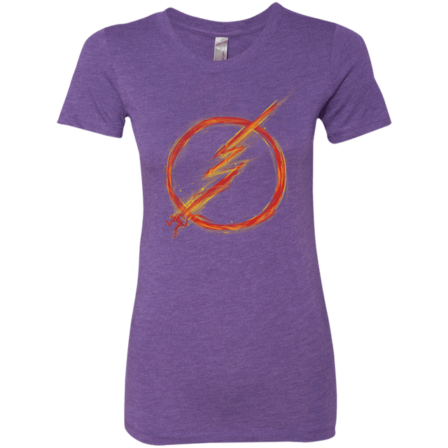 T-Shirts Purple Rush / S Speed Lightning Women's Triblend T-Shirt