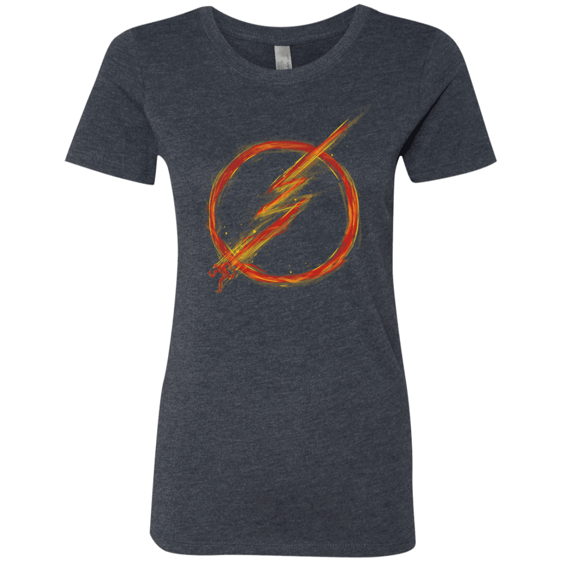 T-Shirts Vintage Navy / S Speed Lightning Women's Triblend T-Shirt