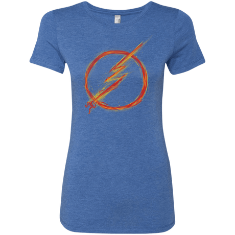 T-Shirts Vintage Royal / S Speed Lightning Women's Triblend T-Shirt