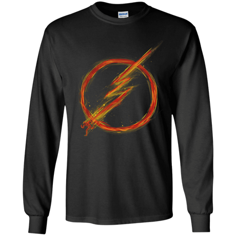 T-Shirts Black / YS Speed Lightning Youth Long Sleeve T-Shirt