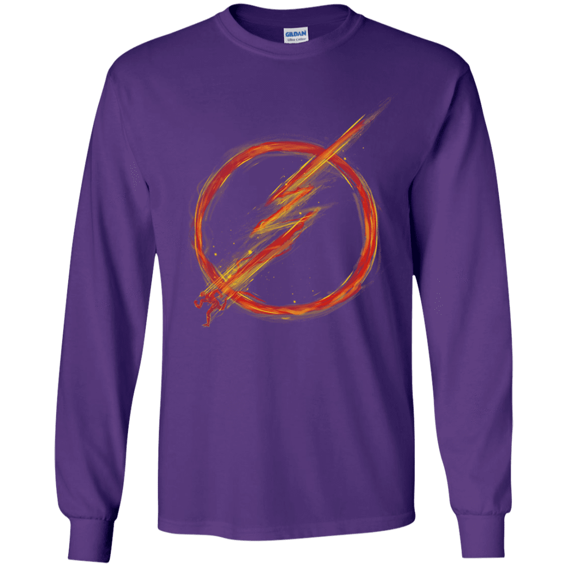 T-Shirts Purple / YS Speed Lightning Youth Long Sleeve T-Shirt