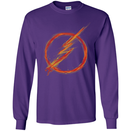 T-Shirts Purple / YS Speed Lightning Youth Long Sleeve T-Shirt