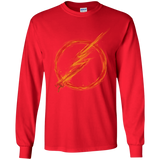 T-Shirts Red / YS Speed Lightning Youth Long Sleeve T-Shirt