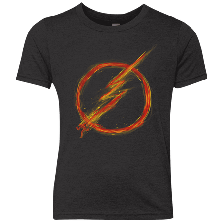 T-Shirts Vintage Black / YXS Speed Lightning Youth Triblend T-Shirt