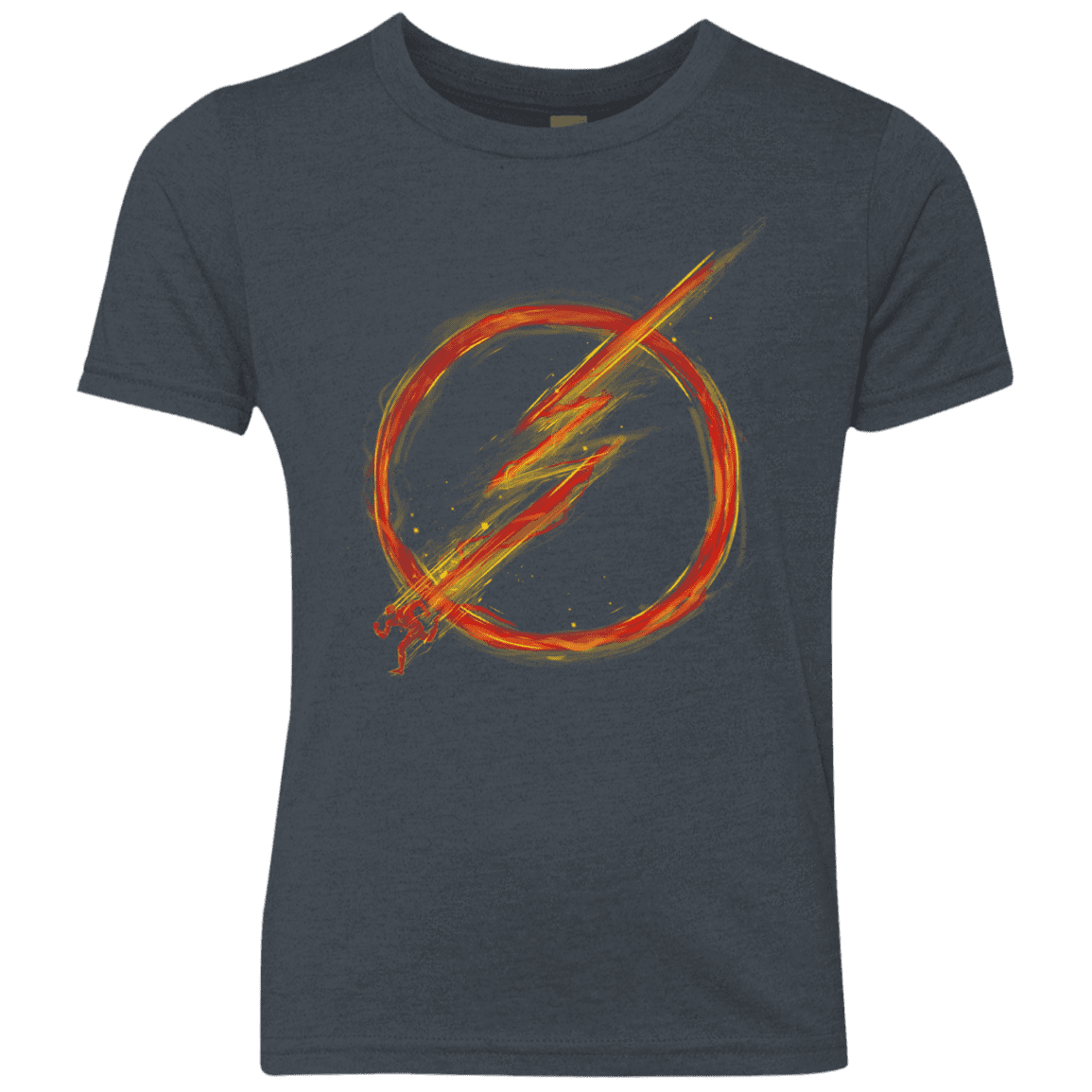T-Shirts Vintage Navy / YXS Speed Lightning Youth Triblend T-Shirt