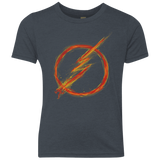 T-Shirts Vintage Navy / YXS Speed Lightning Youth Triblend T-Shirt