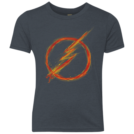 T-Shirts Vintage Navy / YXS Speed Lightning Youth Triblend T-Shirt