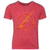 T-Shirts Vintage Red / YXS Speed Lightning Youth Triblend T-Shirt