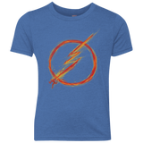 T-Shirts Vintage Royal / YXS Speed Lightning Youth Triblend T-Shirt