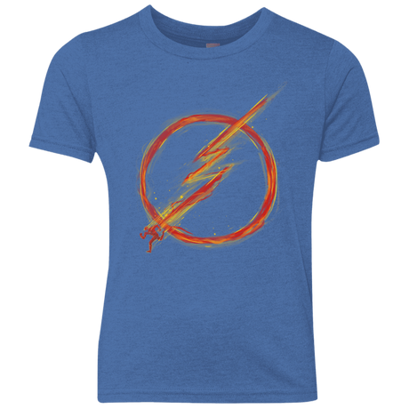 T-Shirts Vintage Royal / YXS Speed Lightning Youth Triblend T-Shirt